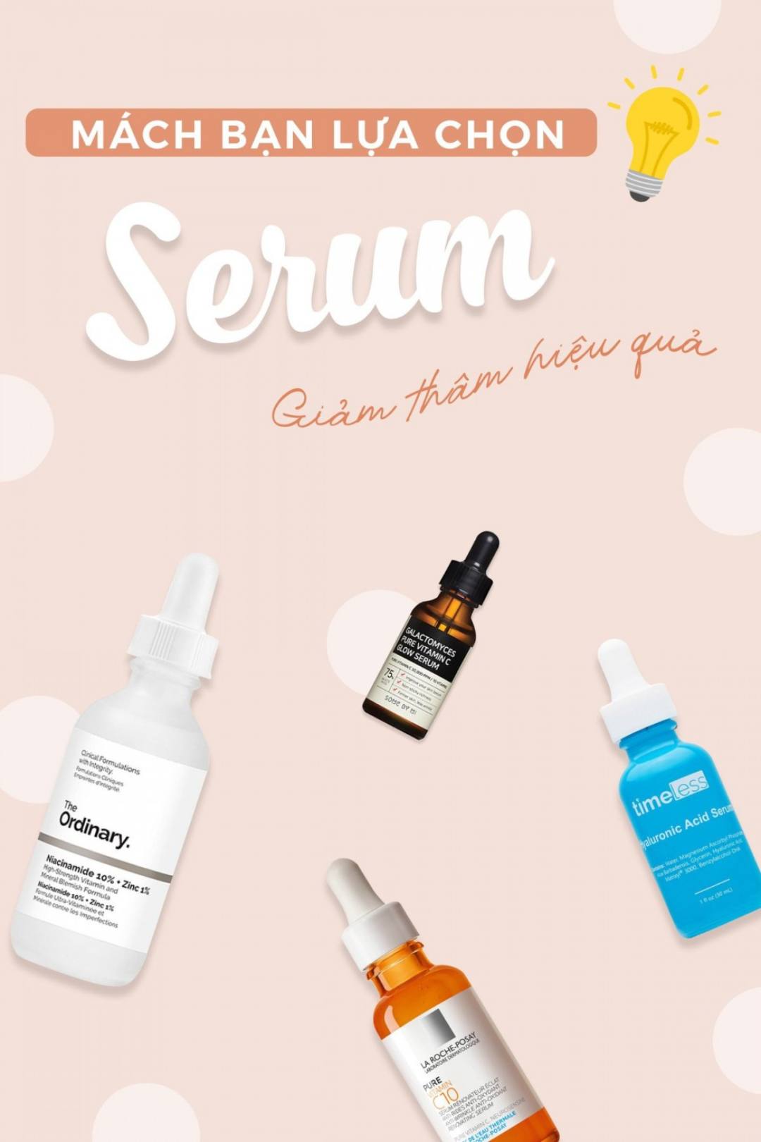 Chọn serum trị mụn phù hợp không hề khó như bạn nghĩ đâu 