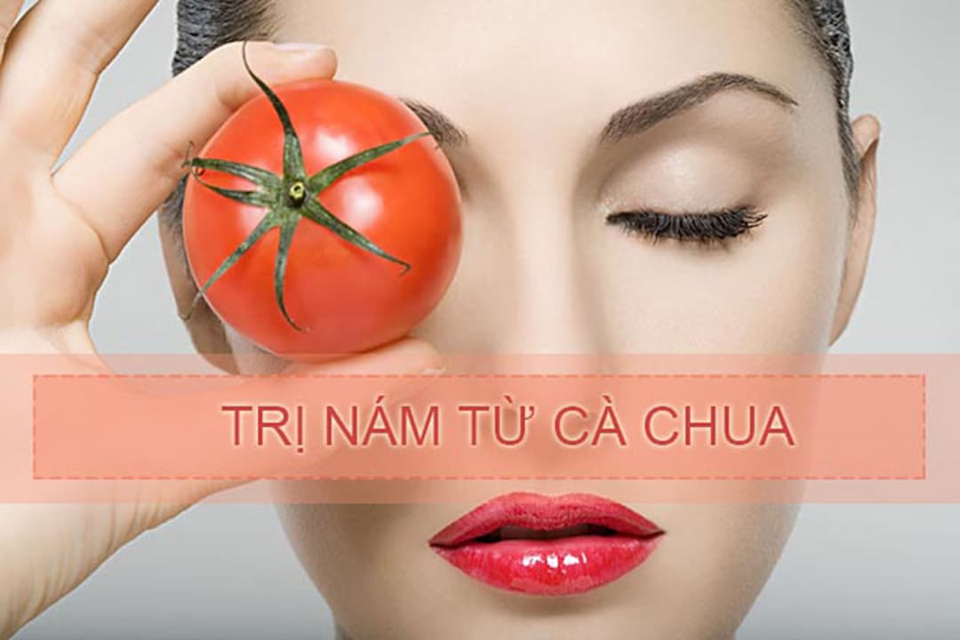 Cà chua được coi là thực phẩm hàng đầu giúp giảm thâm nám.