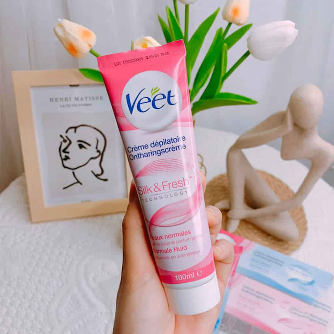 Review chi tiết kem tẩy lông Veet